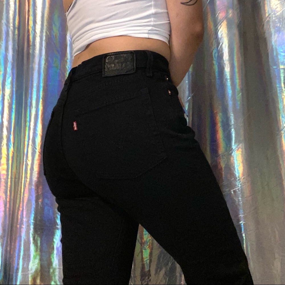 black levi’s wedgie straight